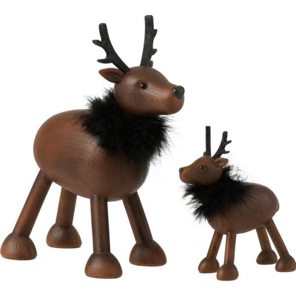 J-line rendier bruin 28 cm