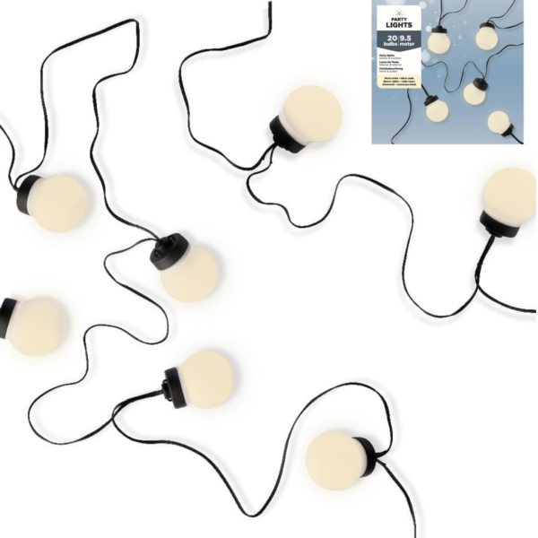 Lichtketting 20 lampen IP44 950 cm