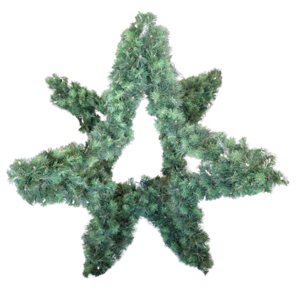 Kerstster 3D groen 160 cm