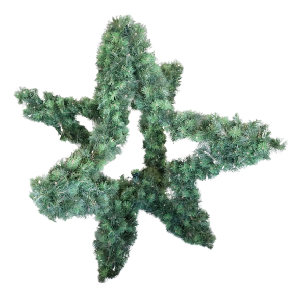 Kerstster 3D groen 160 cm