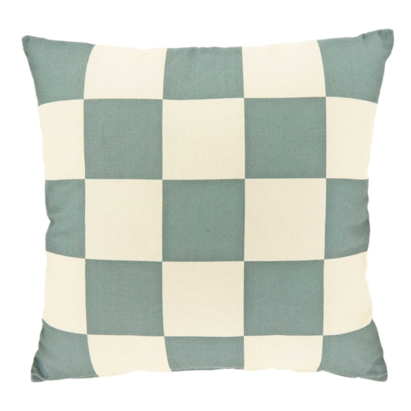 Unique Living kussen Zayn beach blue 45 x 45 cm