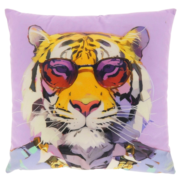 Unique Living kussen Summer tijger 45 x 45 cm