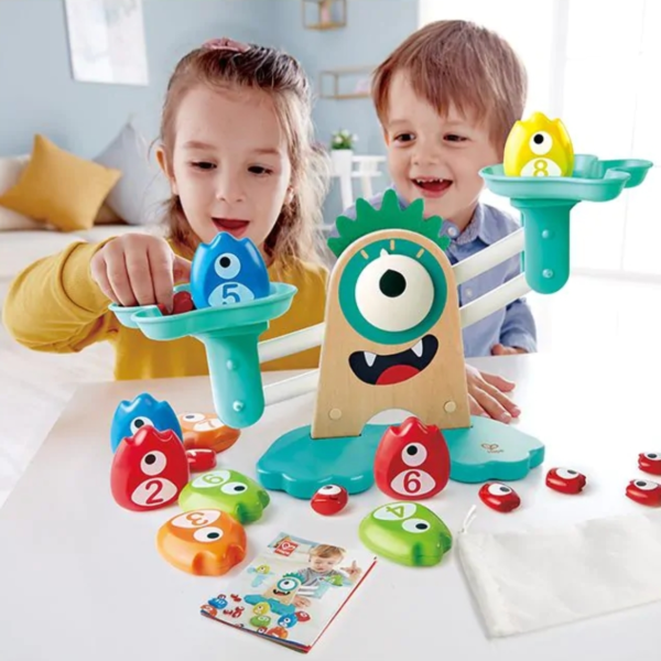 Hape Kinderspel Monsterweegschaal rekenen