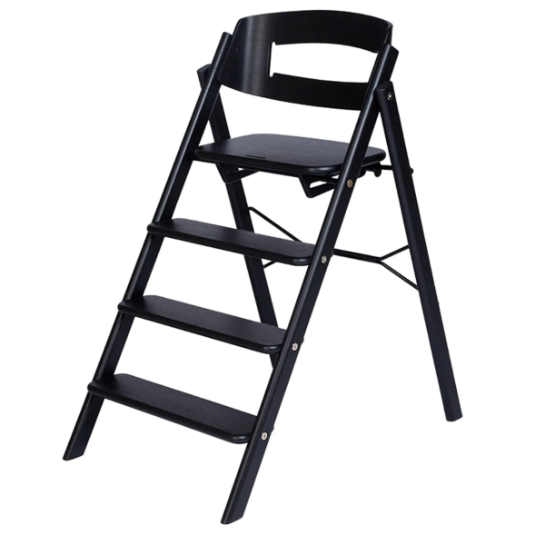 Kaos inklapbare kinderstoel Klapp eikenhout zwart 81 cm