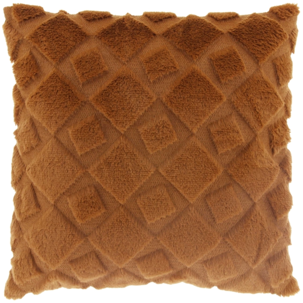 Unique Living kussen Fraser camel 45 x 45 cm