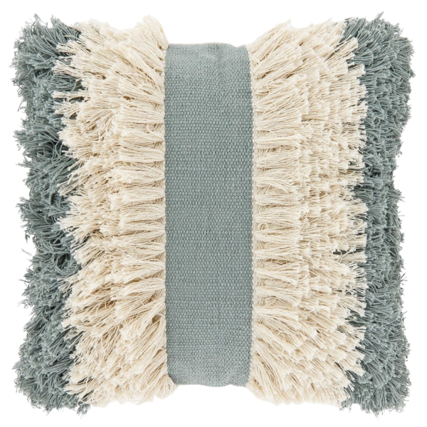 Unique Living kussen Ziggy beach blue 45 x 45 cm