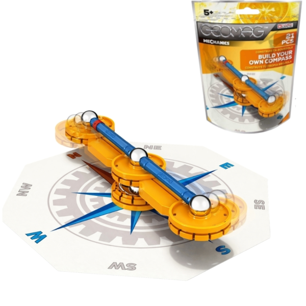 Geomag Mechanic baue deinen eigenen Kompass 21-teilig