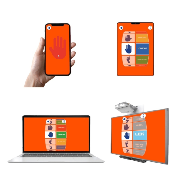 Speelkleed Nederlandse Spelen met app 177 cm