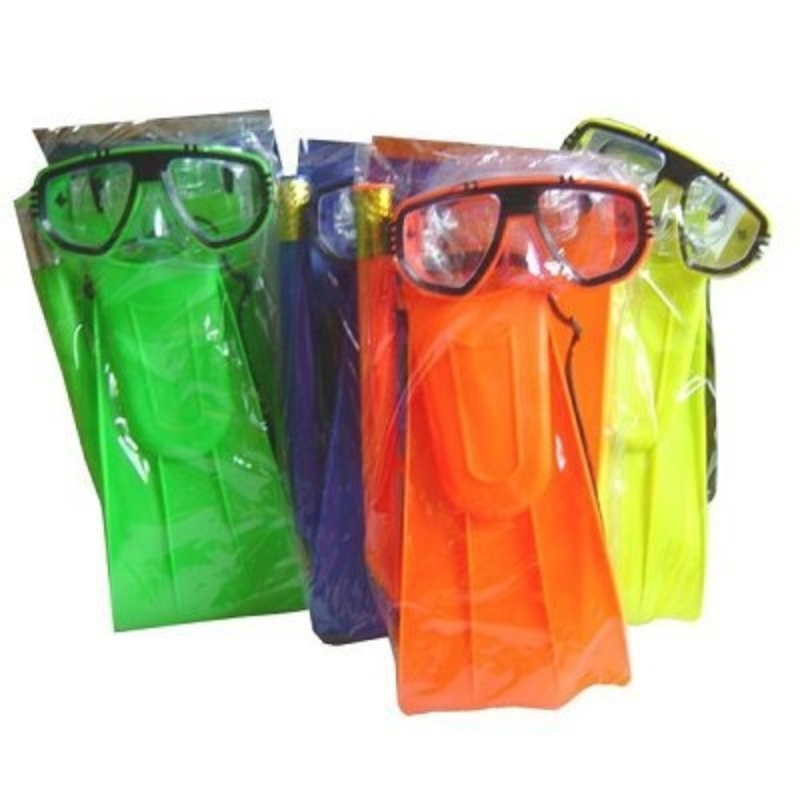 Duikbril Snorkel Zwemvliezen set Budgetland