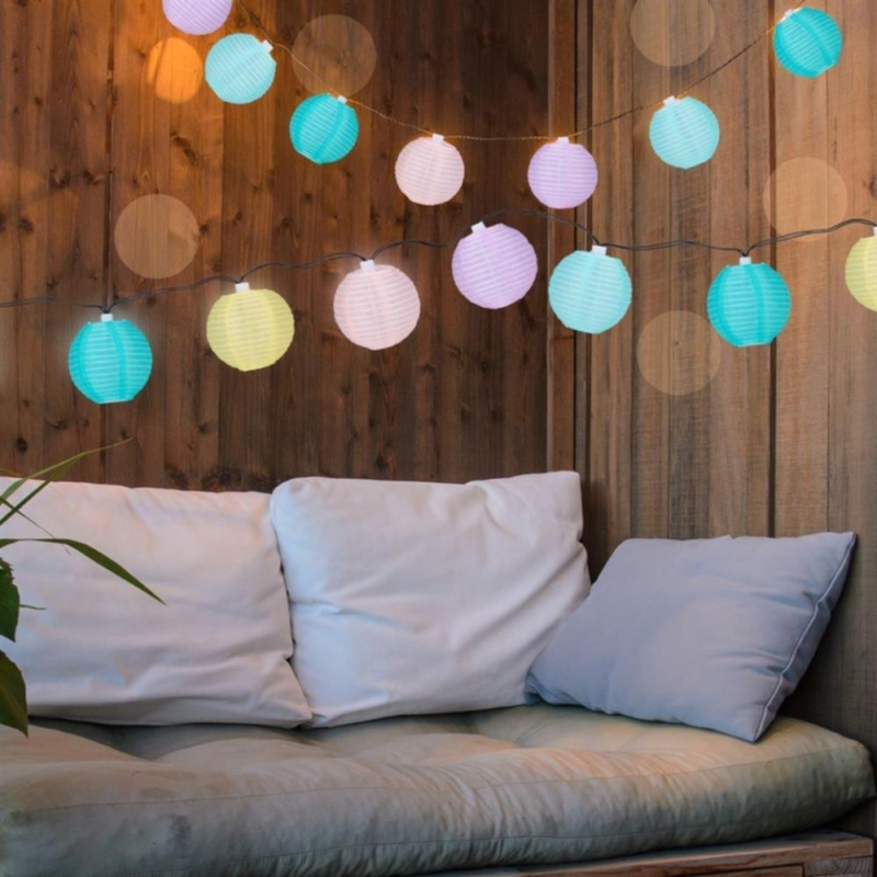 Laternenkette LED Solar 240 cm