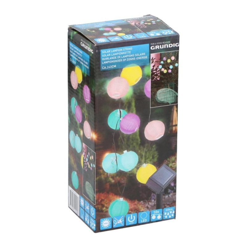 Laternenkette LED Solar 240 cm