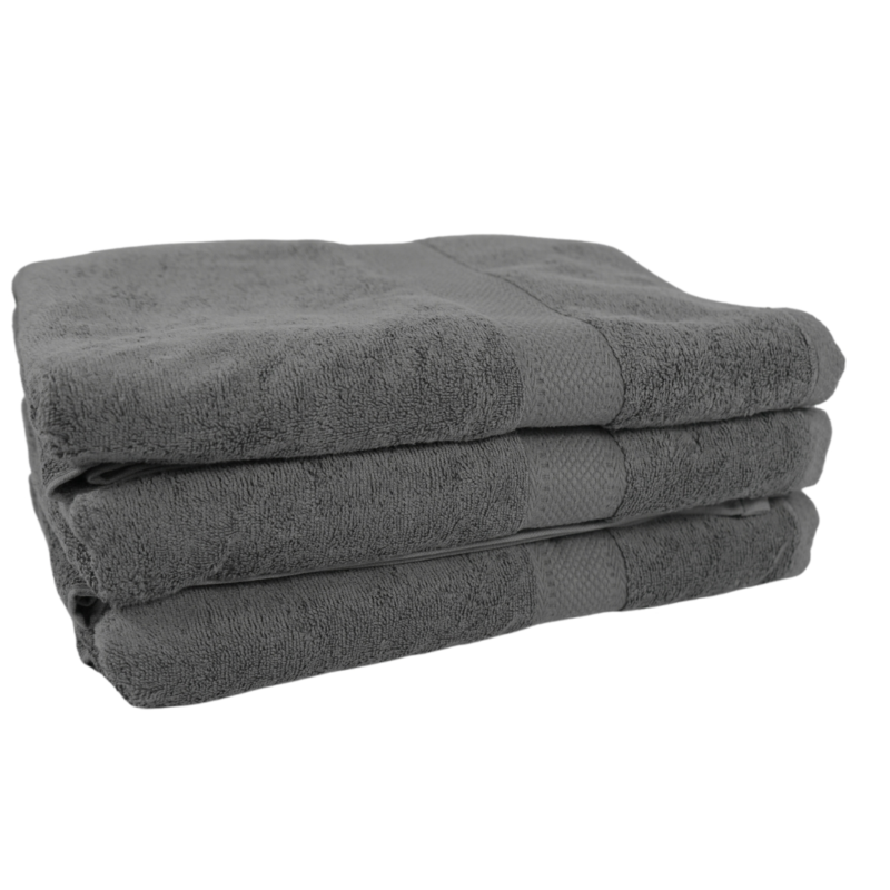 Lord Nelson badetuch grau 90 x 150 cm 3 stück