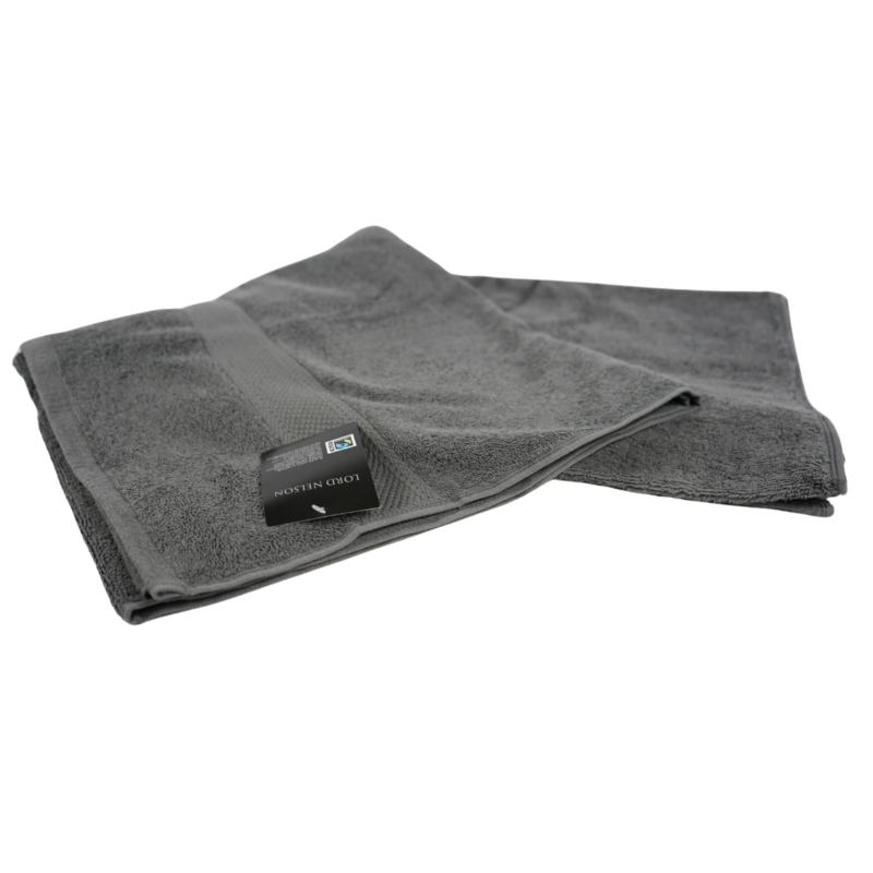 Lord Nelson badetuch grau 90 x 150 cm 3 stück