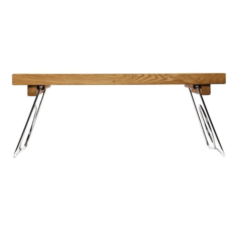 Sagaform Oval Oak bedtafel inklapbaar 50 cm