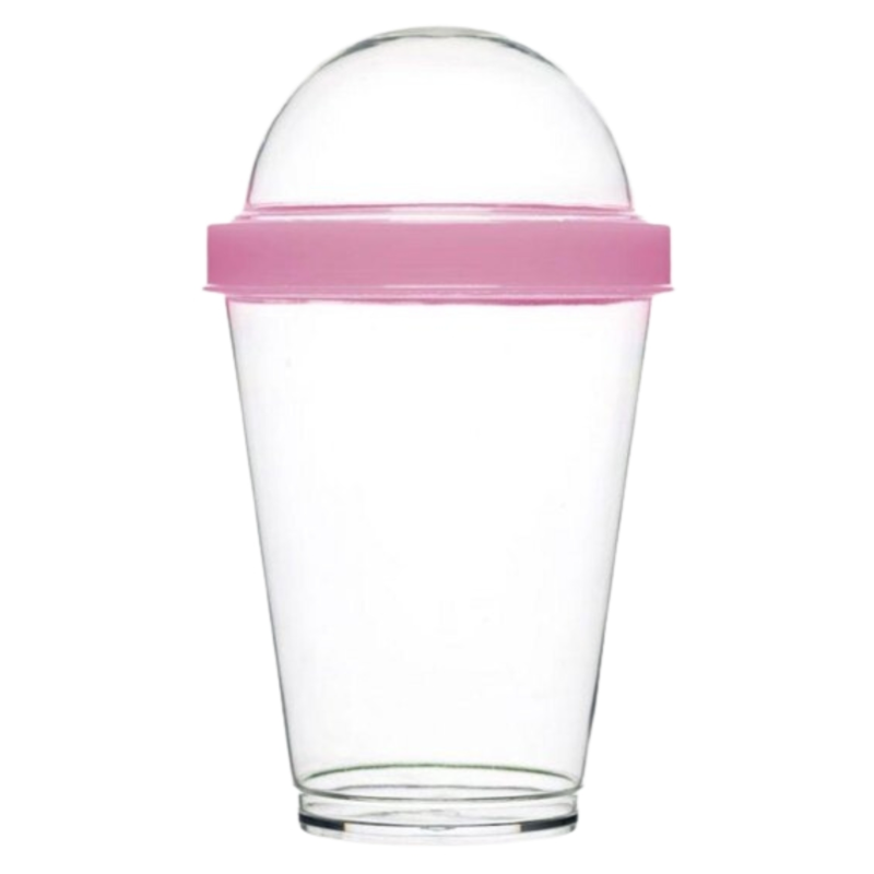 Sagaform yoghurt reisbeker roze 300 ml