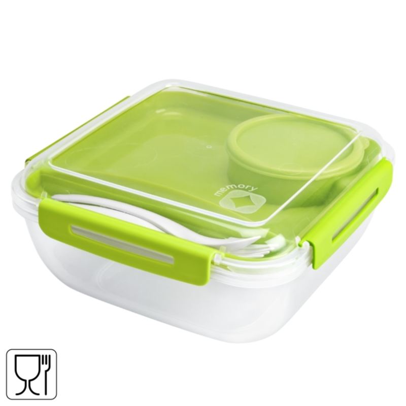 Rotho saladebak groen 1,7 L