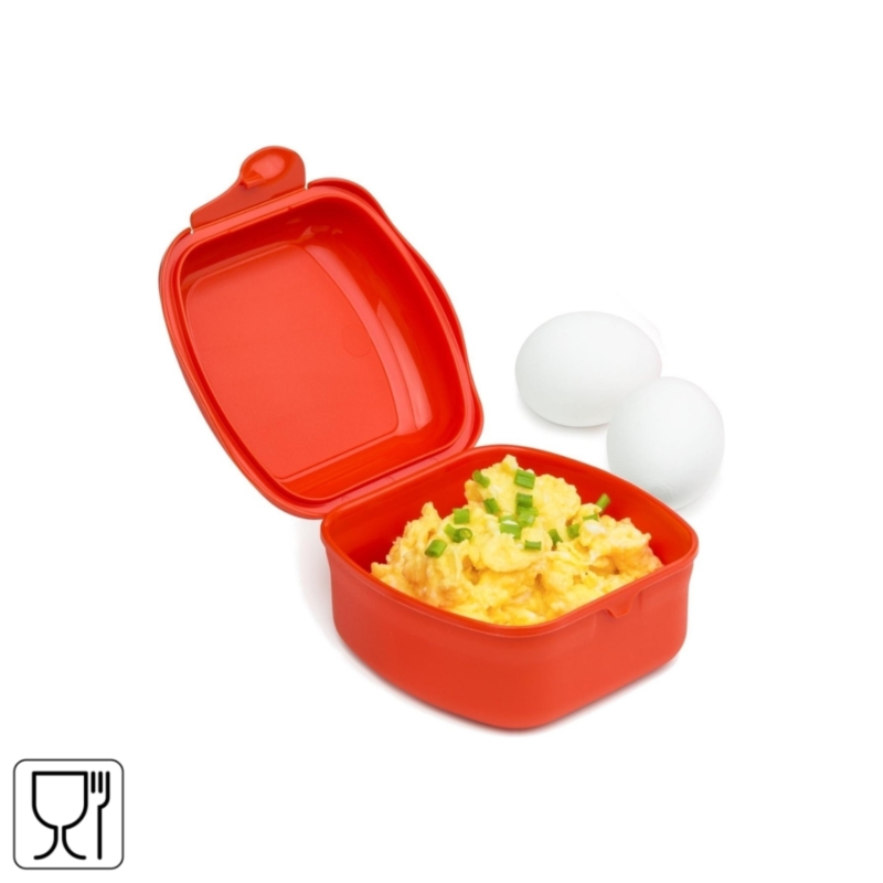 Rotho eierkoker rood 0,45 L