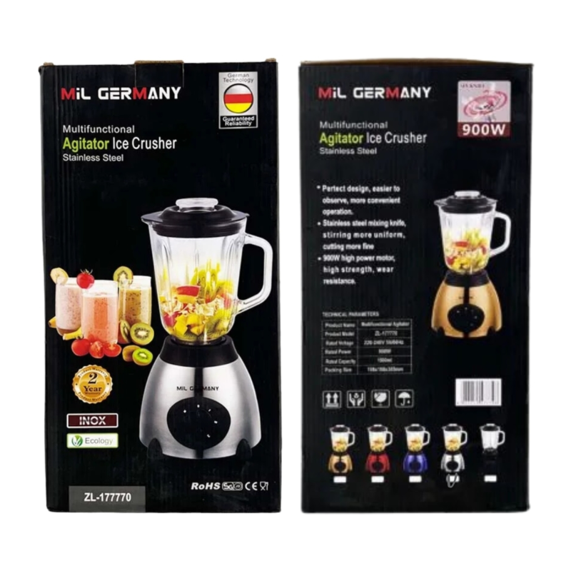 Mil Germany Mixer mit Zerkleinerer 1,5 L