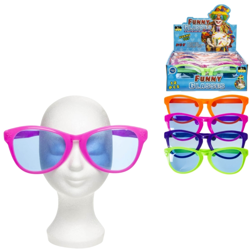 XL feestbril mega groot 25 cm