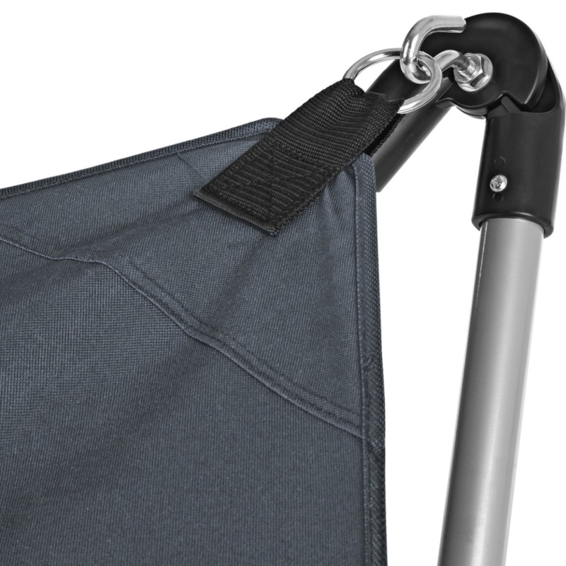 Hangmat met inklapbaar frame 241 cm