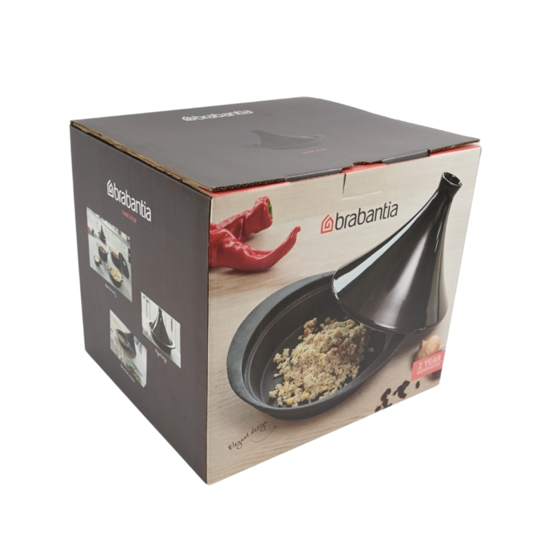 Brabantia Tajine gietijzer zwart 26 cm