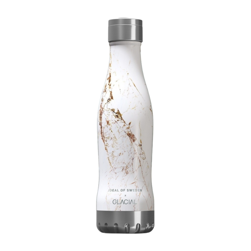 Ideal of Sweden X Glacial drinkfles RVS CaraGold 400 ml