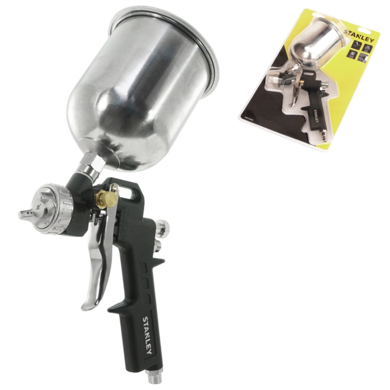 Stanley verfpistool met mengbeker 0,5 l