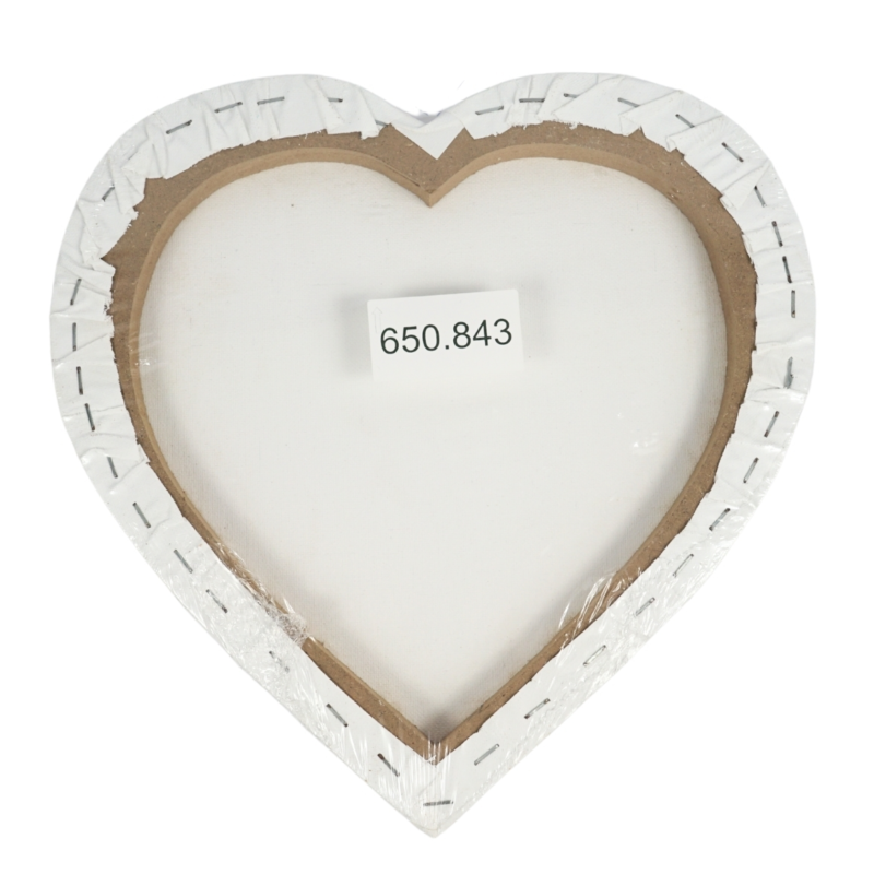 Raphaëllo canvas schildersdoek hart 30 cm