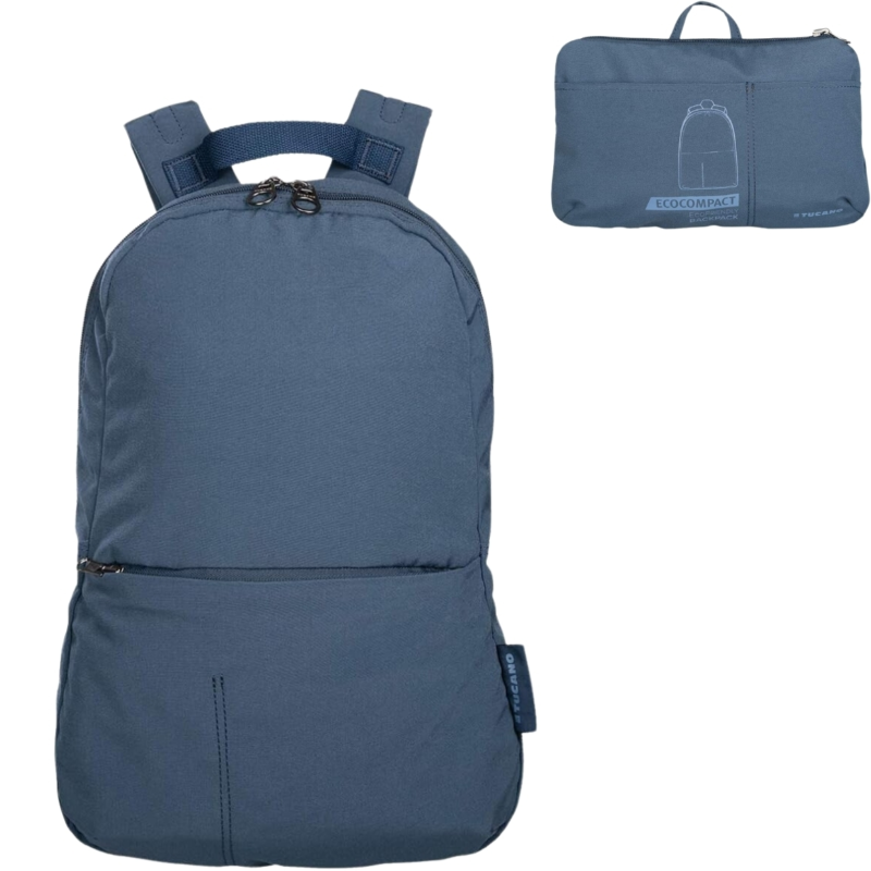 Tucano rugtas opvouwbaar blauw 20 L
