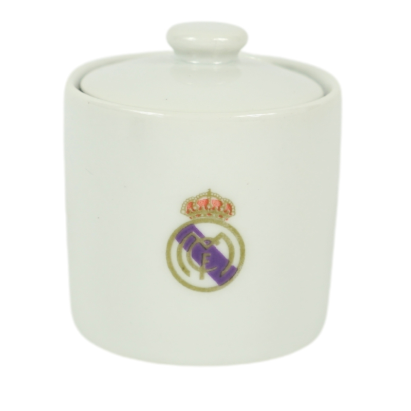 Real Madrid suikerpot met logo porselein 7 cm