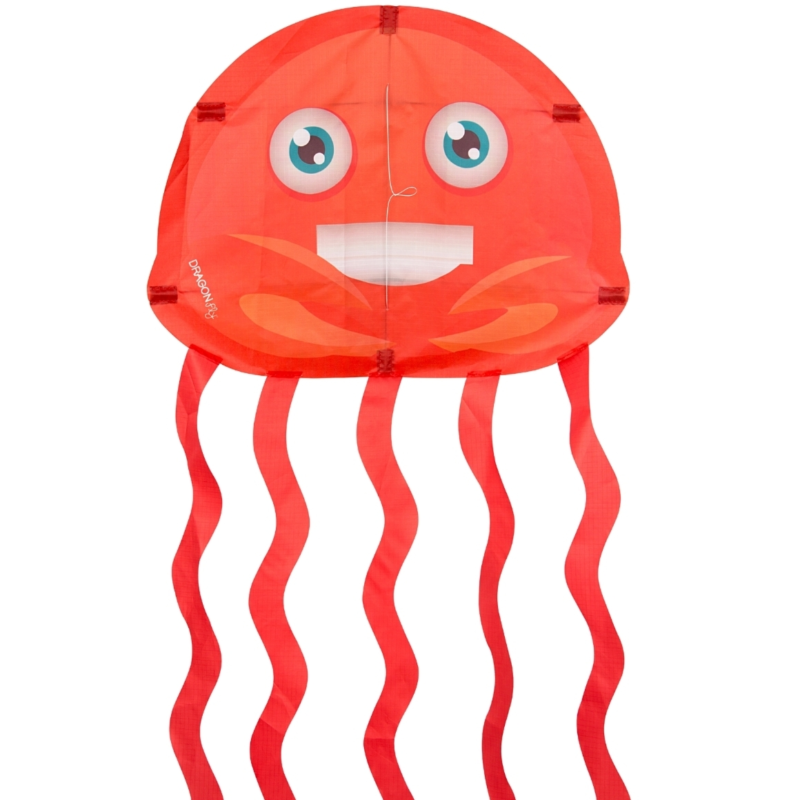 Dragon Fly vlieger Sea Animals rood 52 cm