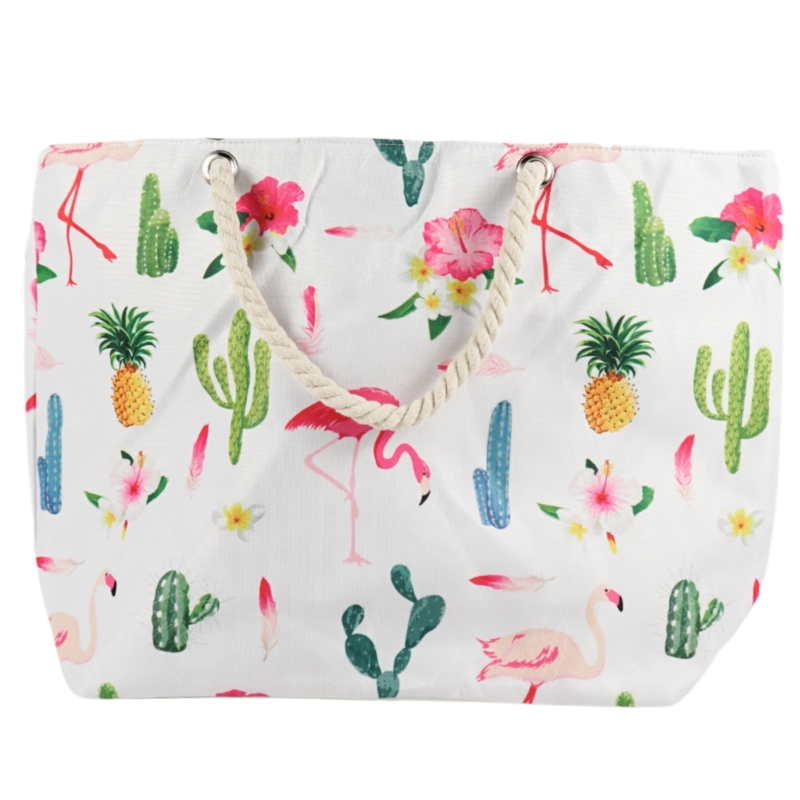 Strandtasche Flamingo 54 cm