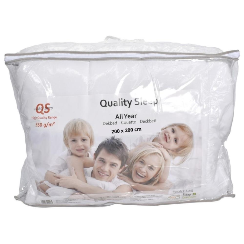 Dekbed wit 4 seizoenen 200 x 200 cm