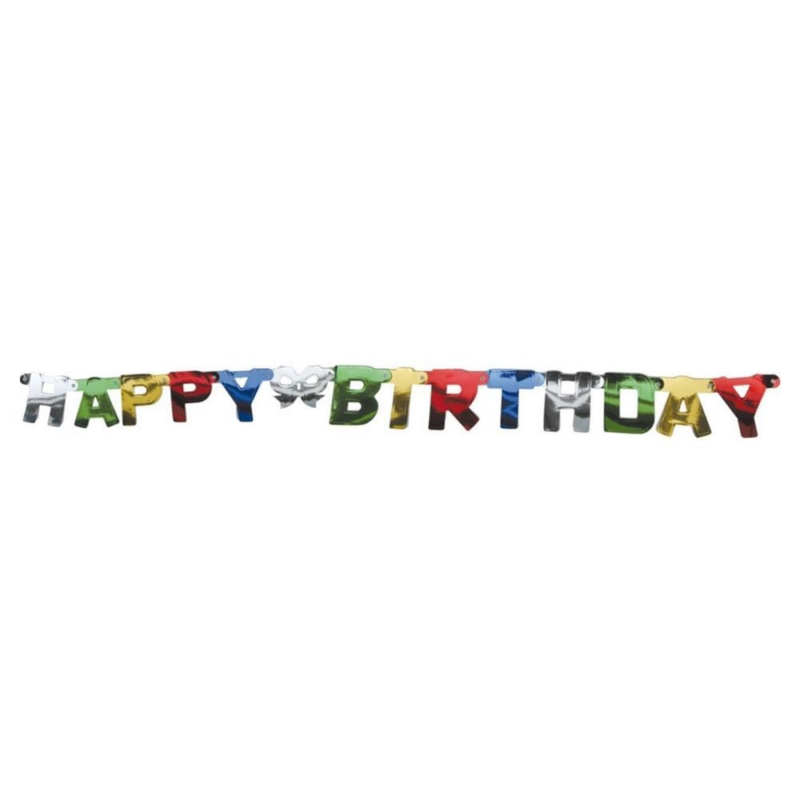 Letterslinger verjaardag Happy Birthday 150 cm