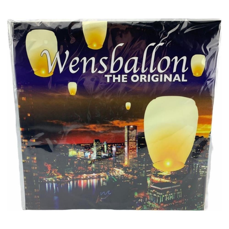 2013 Wensballon wit The Original 80 cm
