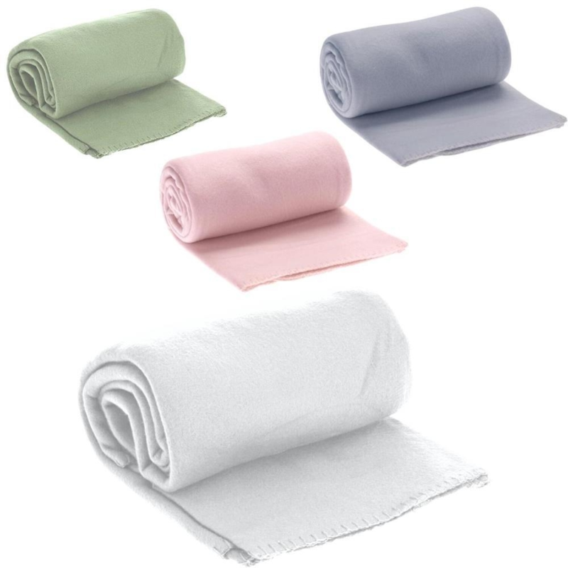 Fleecedeken 130 x 160 cm assorti