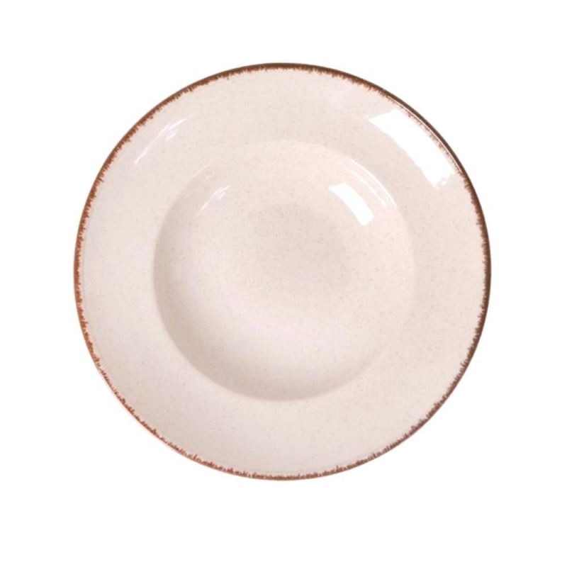 SENZA pasta bord Mikos beige 27 cm