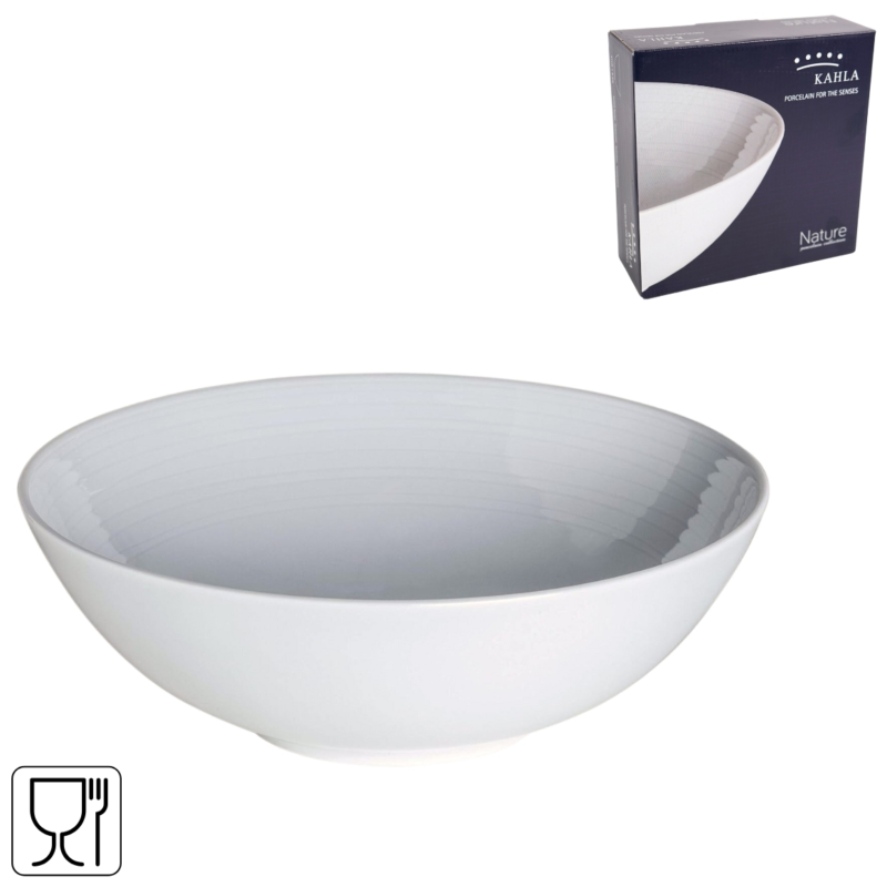 (R) Kahla Nature Schale Porzellan 21 cm.