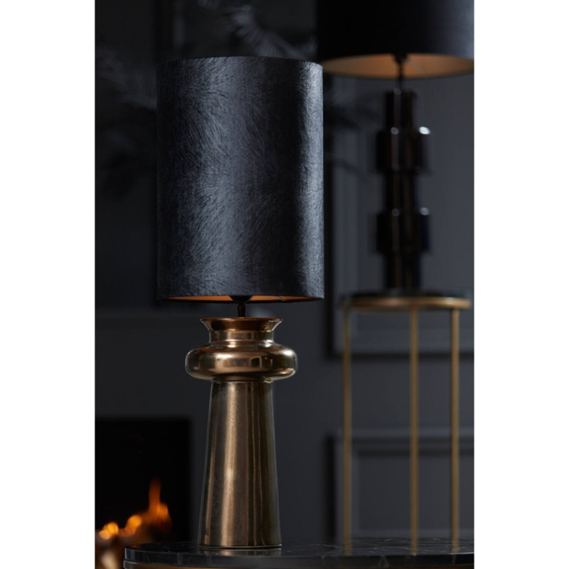 Light and Living Lampenfuß Denia Keramik Bronze 51 cm