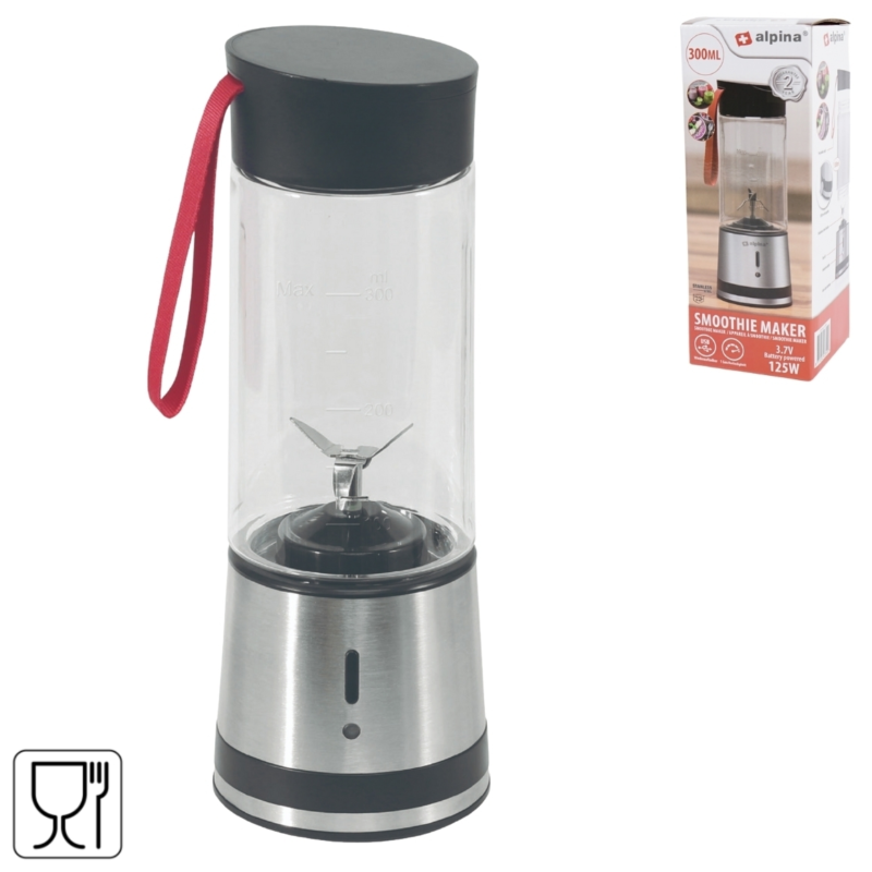 Alpina smoothiemaker oplaadbaar 125W