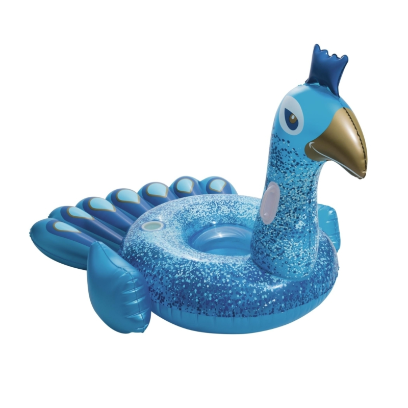 Bestway opblaasbare pauw blauw 198 cm