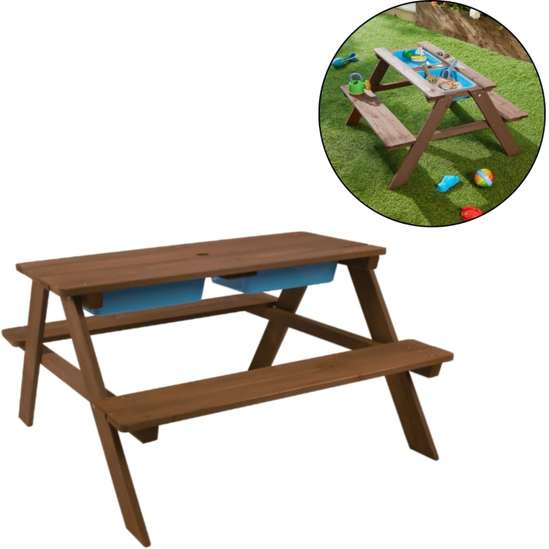 Zitbank met speeltafel 88 cm