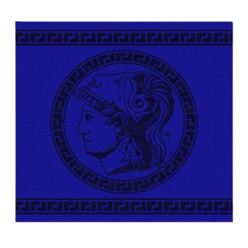 DDDDD theedoek Minerve blauw 60 x 65 cm