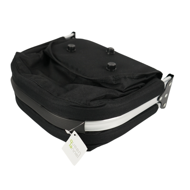 Queen Anne Kühltasche Einkaufskorb faltbar schwarz