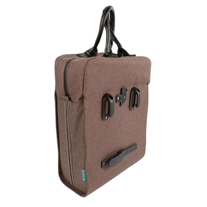 Around fietstas Shopper bruin 19 l