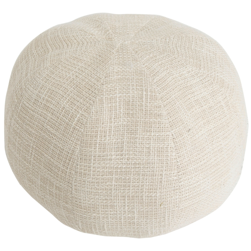 PTMD poef Sanah crème 40 cm