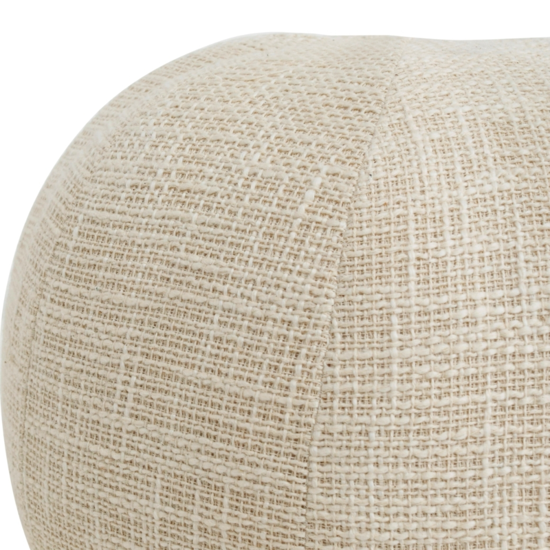 PTMD poef Sanah crème 33 cm