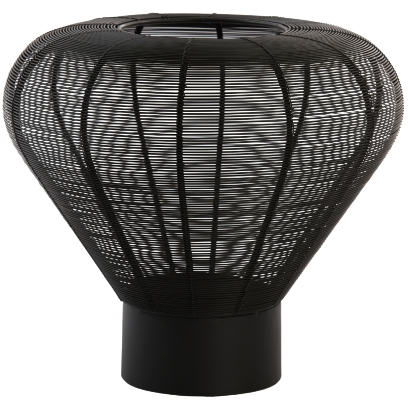 Light & Living teelichthalter Mealynn schwarz 33 cm