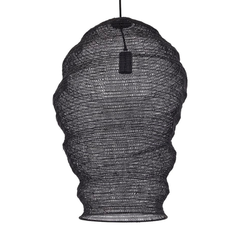 PTMD hanglamp Miko L zwart 60 cm