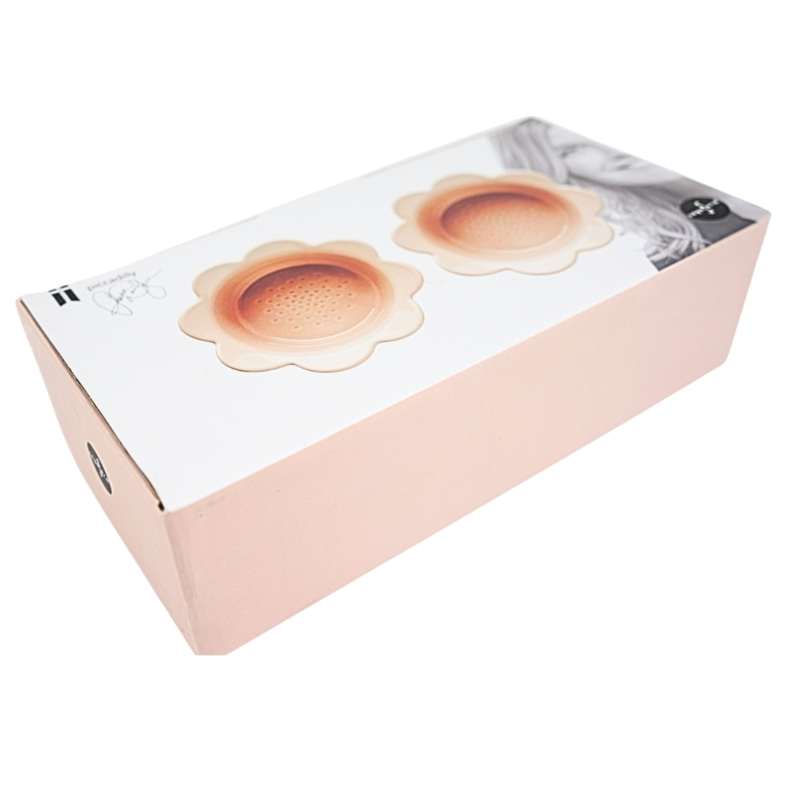 Sagaform Piccadilly schaal roze 13 cm set van 2